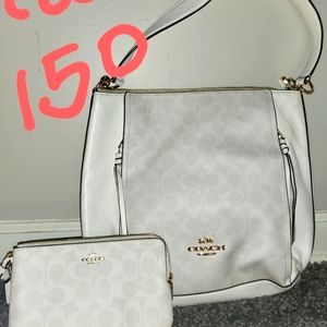 Coach purse and wallet